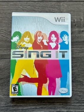 Disney sing it Nintendo wii video game